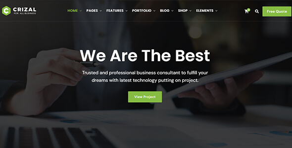 Crizal - Multipurpose Responsive Template + Admin